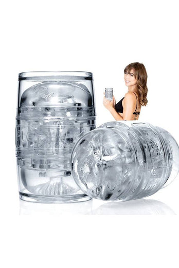 Fleshlight - QuickShot: Custom Riley Reid - Dual Orifice - Clear - Stag Shop