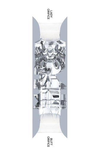 Fleshlight - QuickShot: Custom Riley Reid - Dual Orifice - Clear - Stag Shop