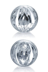 Fleshlight - QuickShot: Custom Riley Reid - Dual Orifice - Clear - Stag Shop