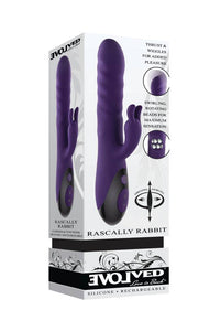 Thumbnail for Evolved - Rascally Rabbit Vibrator - Purple - Stag Shop