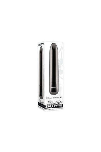Evolved - Real Simple Bullet Vibrator - Black - Stag Shop