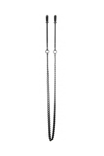 Ouch by Shots Toys - Pincette Nipple Clamps - Black - Stag Shop