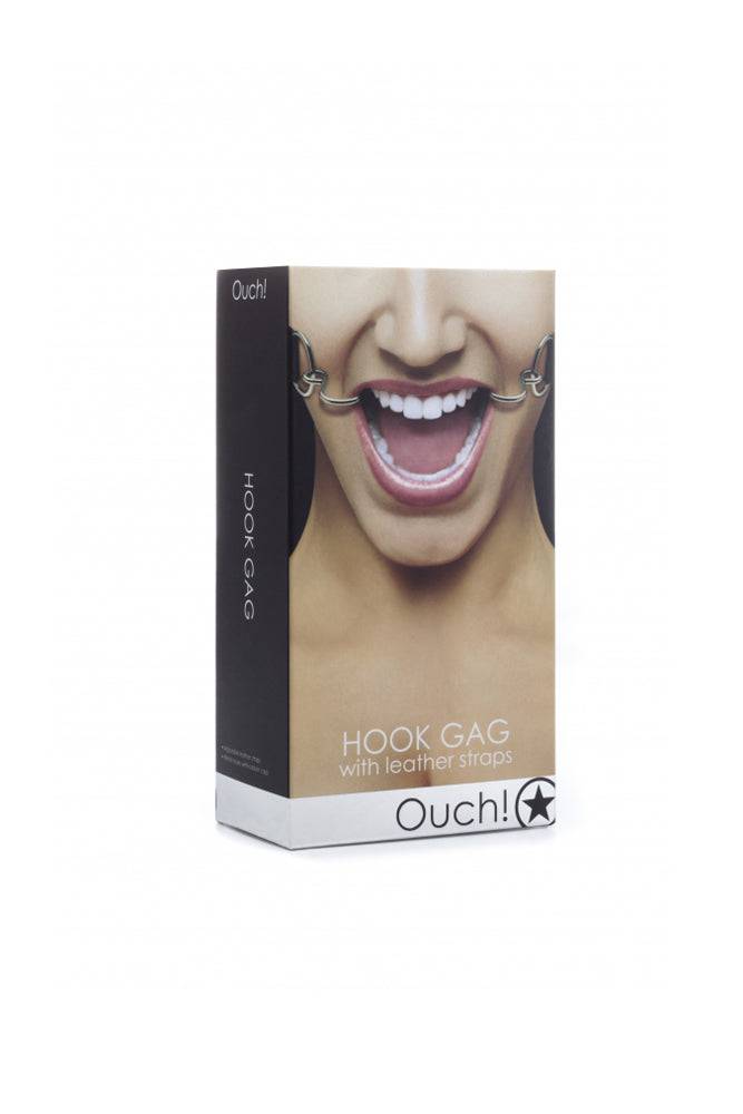 Ouch by Shots Toys - Hook Gag - Black - Stag Shop