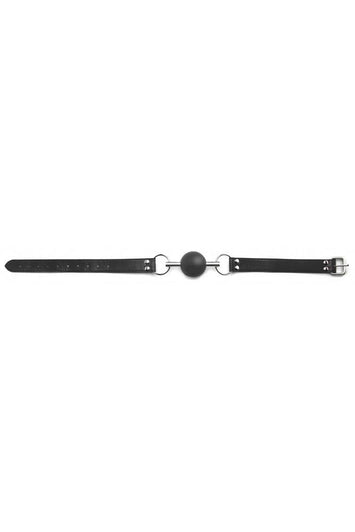 Ouch by Shots Toys - Solid Ball Gag - Black - Stag Shop