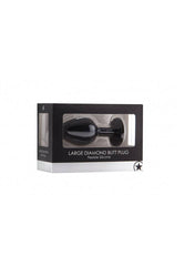 Ouch by Shots Toys - Diamond Butt Plug - Assorted Colours & Sizes - Stag Shop