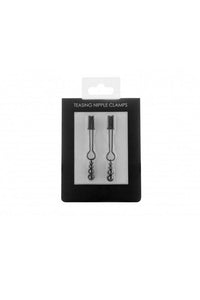 Thumbnail for Ouch by Shots Toys - Teasing Nipple Clamps - Black - Stag Shop