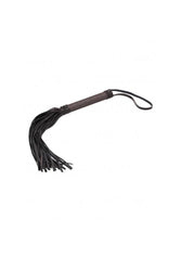 Ouch by Shots Toys - Elegant Flogger- Grey - Stag Shop