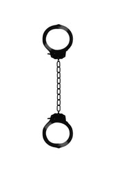 Ouch by Shots Toys - Pleasure Legcuffs - Black - Stag Shop