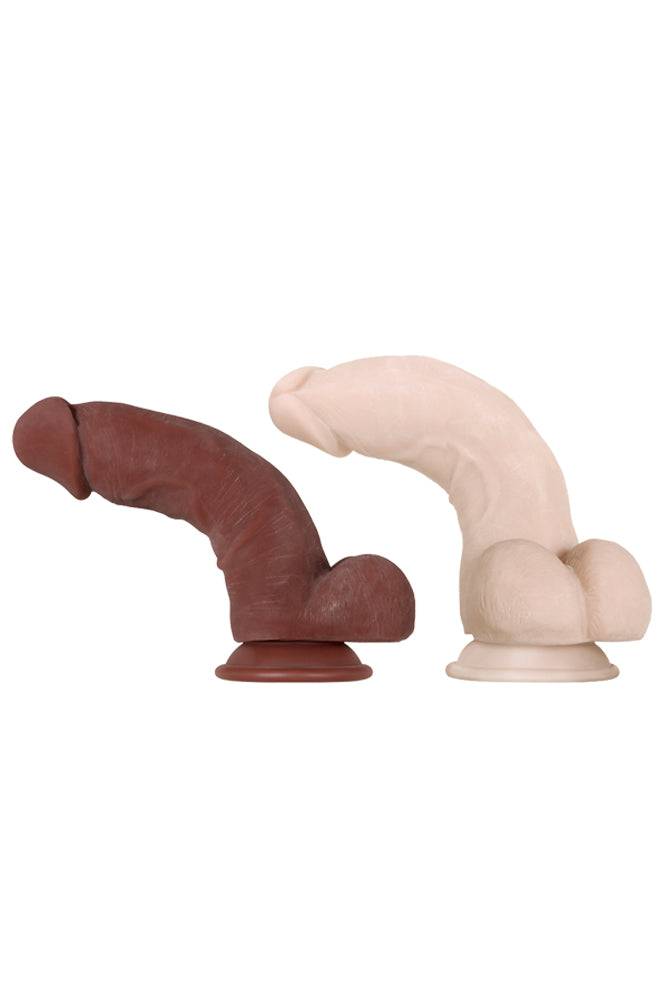 Evolved - Real Supple Poseable Girthy 8.5 Inch Dildo - Assorted - Stag Shop