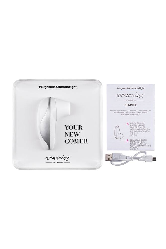 Womanizer - Premium Clitoral Stimulator - White - Stag Shop