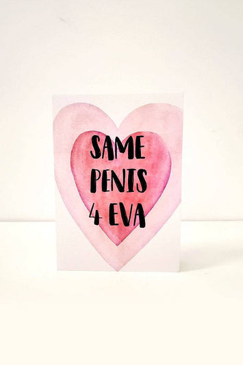 Stag Shop - Same Penis 4 Eva Card - Stag Shop