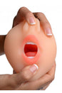 XR Brands - Sex Flesh Deluxe - Sarah's Sexy Mouth Stroker - Stag Shop