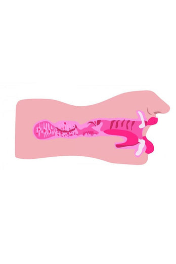 XR Brands - Sex Flesh Deluxe - Sarah's Sexy Mouth Stroker - Stag Shop