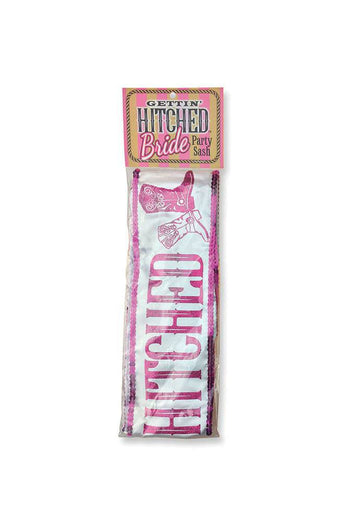 Little Genie - Gettin' Hitched Bride Sash - Stag Shop