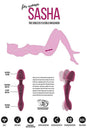 Shots Toys - Sasha - Double Ended Vibrator -  Purple - Stag Shop
