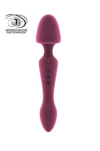 Shots Toys - Sasha - Double Ended Vibrator -  Purple - Stag Shop