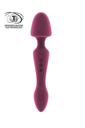 Shots Toys - Sasha - Double Ended Vibrator -  Purple - Stag Shop