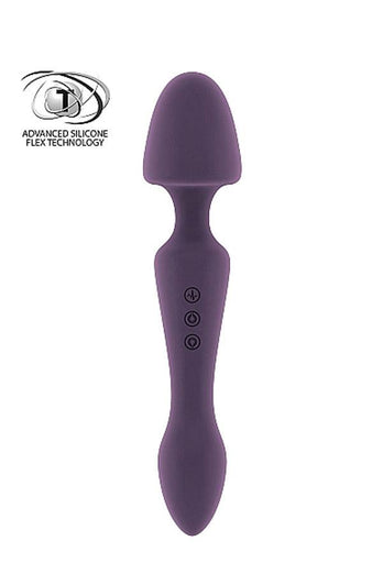 Shots Toys - Sasha - Double Ended Vibrator -  Purple - Stag Shop