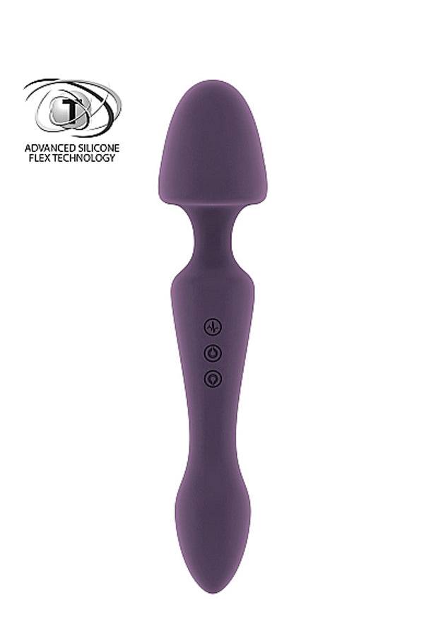 Shots Toys - Sasha - Double Ended Vibrator -  Purple - Stag Shop