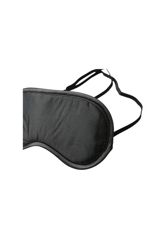 Sex & Mischief - Satin Blindfold - Black - Stag Shop