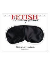 Pipedream - Fetish Fantasy - Satin Love Mask - Black - Stag Shop