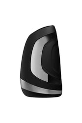 Satisfyer - Men's Heating & Vibrating Masturbator - Black - Stag Shop