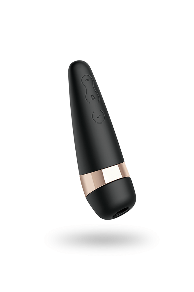 Satisfyer - Pro 3 Clitoral Stimulator - Black - Stag Shop