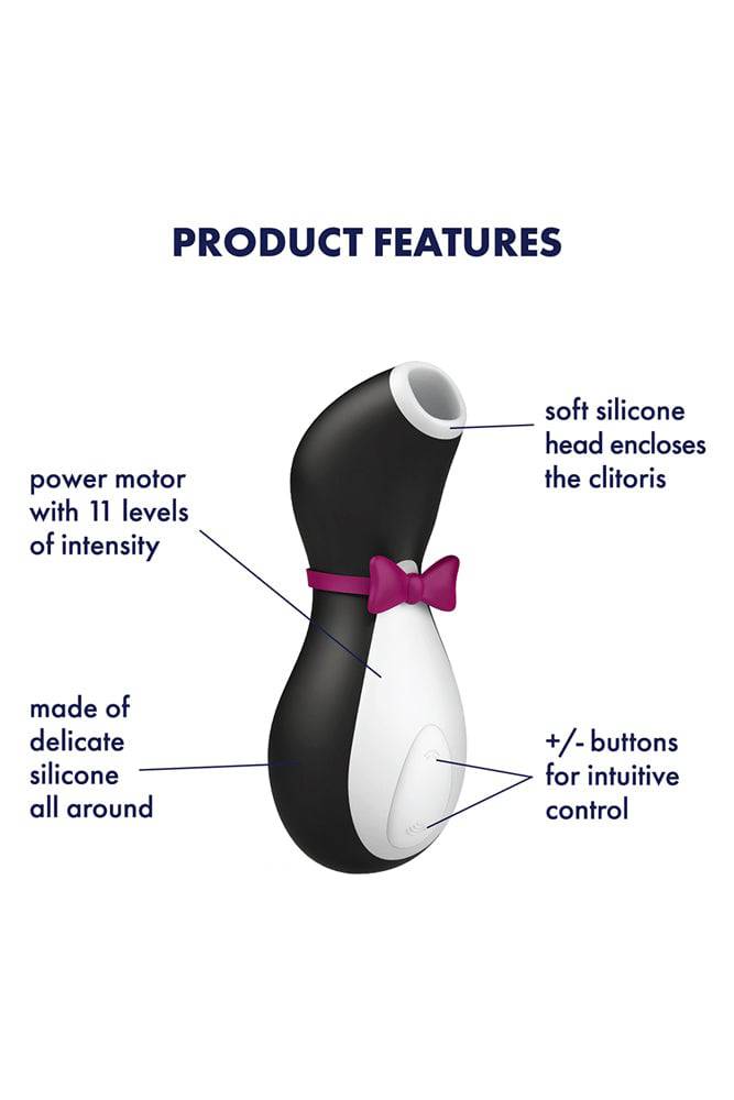 Satisfyer - Pro Penguin Clitoral Stimulator - Next Generation - Stag Shop