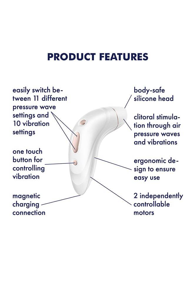 Satisfyer - Pro Plus Vibration - Clitoral Stimulator - Stag Shop