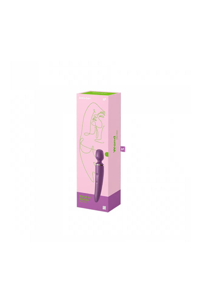 Satisfyer - Wand-er Woman Massage Wand - Assorted Colours - Stag Shop