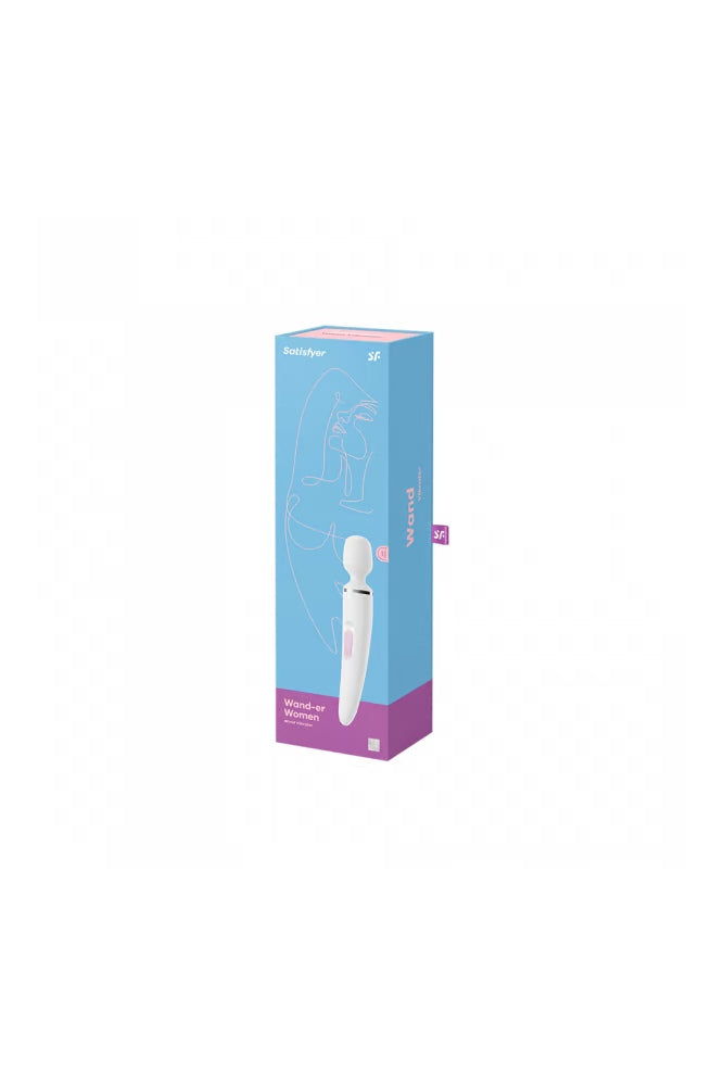 Satisfyer - Wand-er Woman Massage Wand - Assorted Colours - Stag Shop