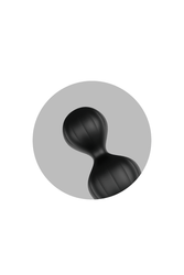 Satisfyer - Love Beads Anal Beads Set - Black - Stag Shop