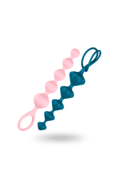 Satisfyer - Anal Beads Set - Multi-Colour - Stag Shop