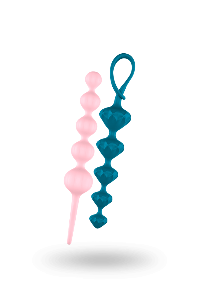 Satisfyer - Anal Beads Set - Multi-Colour - Stag Shop