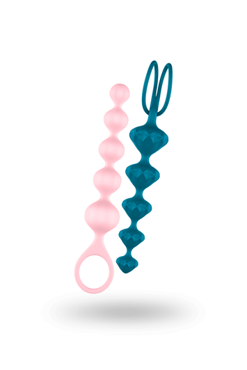 Satisfyer - Anal Beads Set - Multi-Colour - Stag Shop