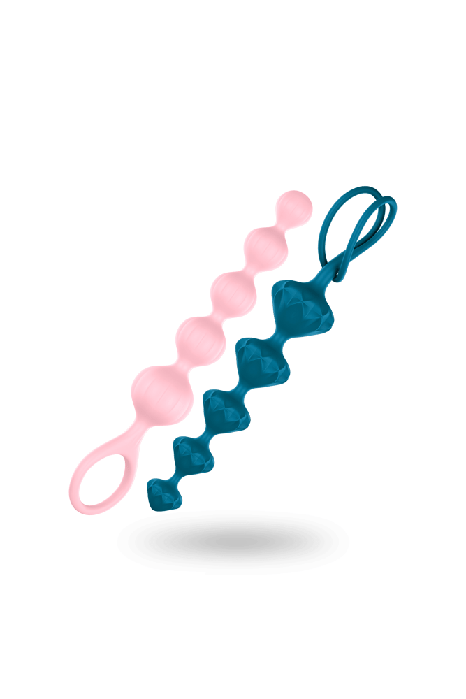 Satisfyer - Anal Beads Set - Multi-Colour - Stag Shop