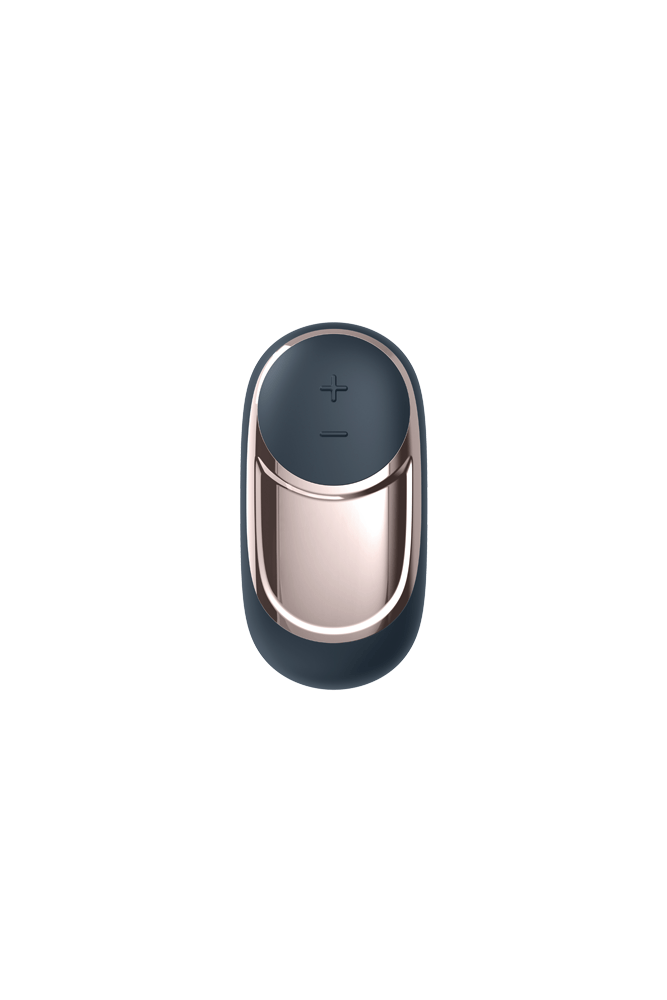 Satisfyer - Layons - Dark Desire Vibrator - Grey/Rose Gold - Stag Shop