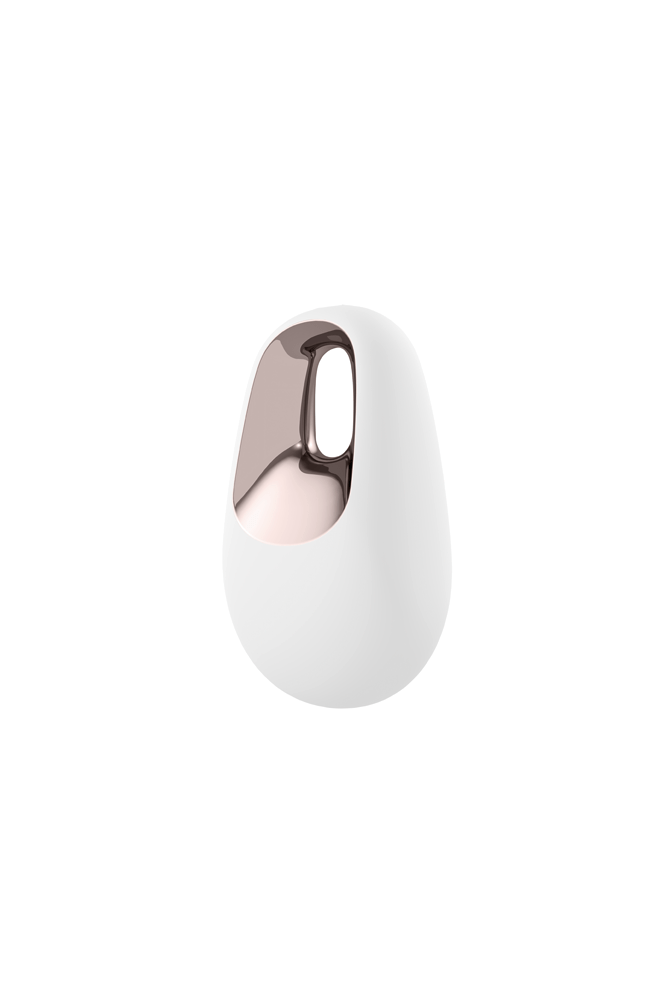 Satisfyer - Layons - White Temptation Vibrator - White/Rose Gold - Stag Shop