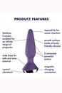 Satisfyer - Plug-ilicious 1 - Vibrating Bluetooth Anal Plug - Purple - Stag Shop