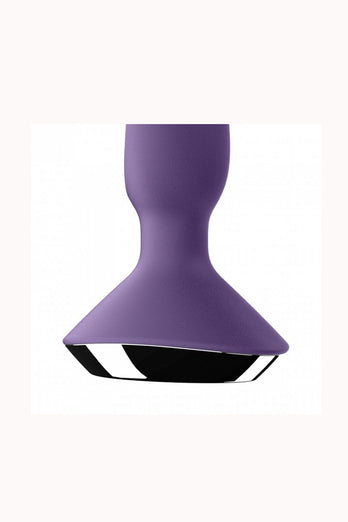 Satisfyer - Plug-ilicious 1 - Vibrating Bluetooth Anal Plug - Purple - Stag Shop