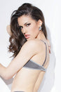 Coquette - SB610 - Bra - Silver - Stag Shop