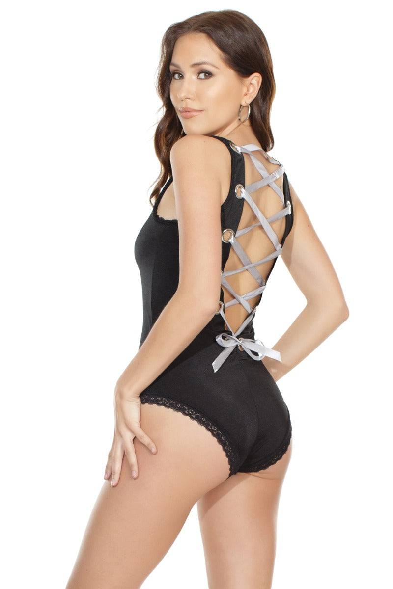 Coquette - SB614 - Teddy - Black/Silver - OS - Stag Shop