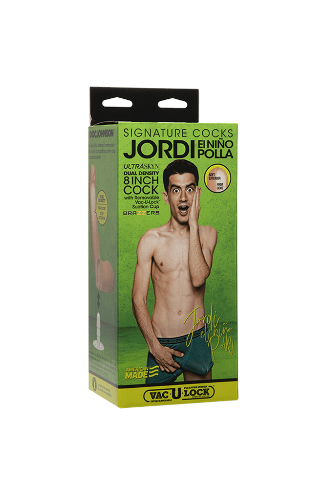 Doc Johnson - Signature Cocks - Jordi El Nino Polla 8 Inch Cock - Stag Shop