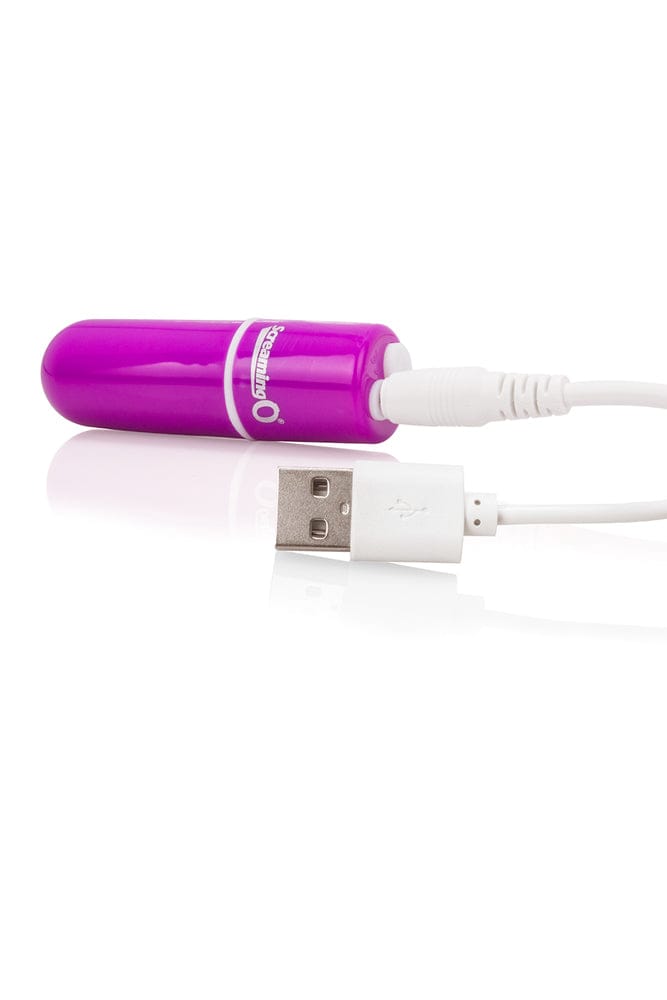 Screaming O - Charged - Combo Kit - Cock Ring & Bullet Kit - Purple - Stag Shop