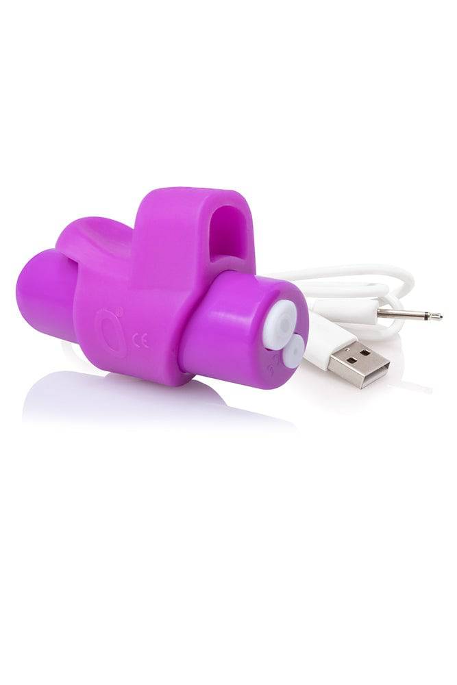 Screaming O - Charged - Combo Kit - Cock Ring & Bullet Kit - Purple - Stag Shop