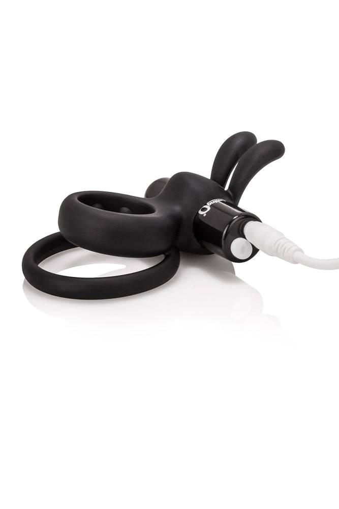 Screaming O - Charged - O Hare Rechargeable Rabbit Cock Ring - Black - Stag Shop