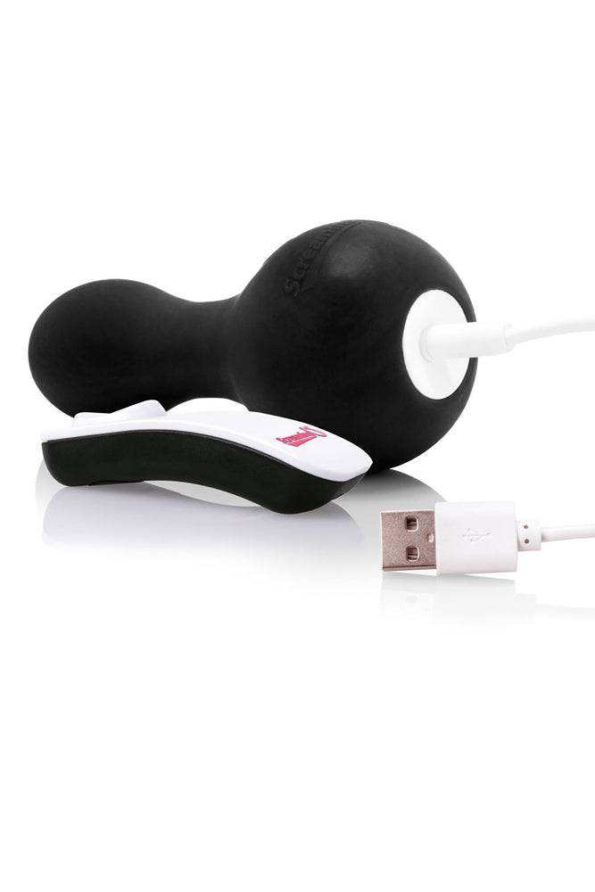 Screaming O - Charged - Moove Discreet Remote Rechargeable Vibrator - Black - Stag Shop