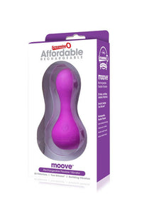 Thumbnail for Screaming O - Charged - Moove Discreet Rechargeable Vibrator - Purple - Stag Shop