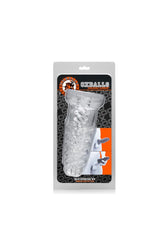 Oxballs - Screw'd Jerk-Off Toy - Clear - Stag Shop
