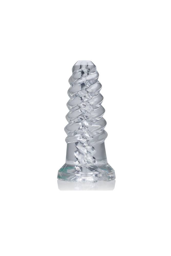 Oxballs - Screw'd Jerk-Off Toy - Clear - Stag Shop